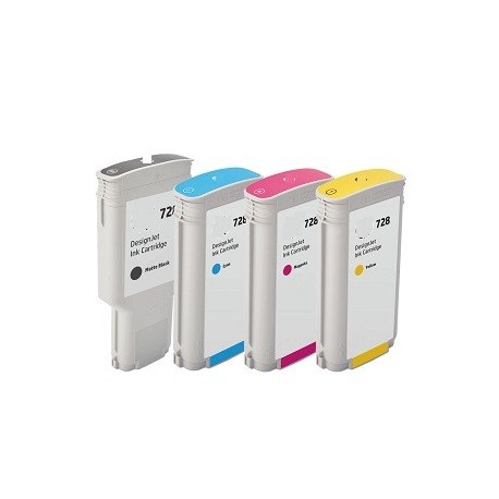 130ml Yellow compa Hp Designjet T730 .T830 -728Y